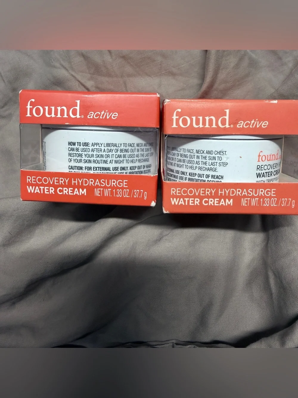 active Recovery Hydrasurge Water Cream x2